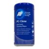 Anti-static cleaning wipes, 100 count.