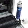 Printer cleaner and roller in machine.