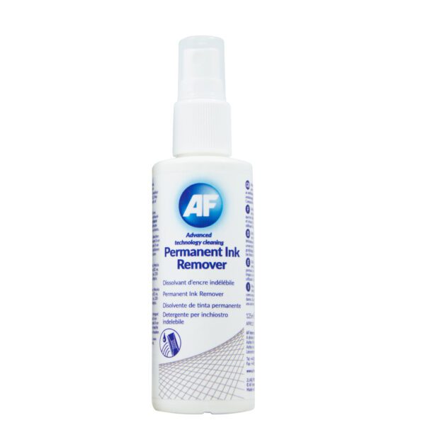 A bottle of Permanent Ink Remover - 125ml PIR125 on a white background.